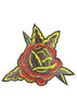 Black Rose Embroidery Design