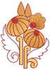 Forest Mushroom Embroidery Design
