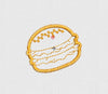 Burger Embroidery Design