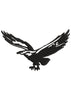Bird Flaying Embroidery Design