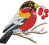 Sparrow Embroidery Design