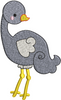 Emu Embroidery Design