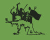 Uprising Silhouette Scene Embroidery Design