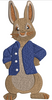 Rabbit Embroidery Design