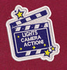 Clapper Board Embroidery Design
