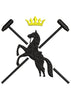Horse King Embroidery Design