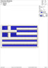 Greece Embroidery Design