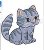 Cat Embroidery Design