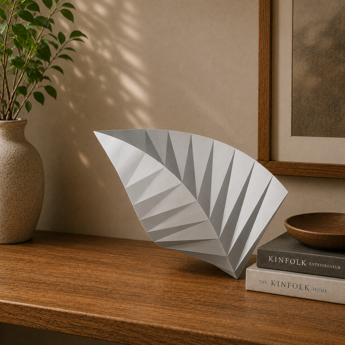 Geometric Cone Art Print STL File