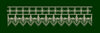 Emerald White Jhalar Swag Border - Dark Green & Silver White Embroidery Design