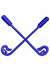 Golf Clubs Embroidery Design