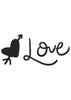 Love Embroidery Design