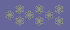 Two Tone Six Petal Booti Embroidery Design