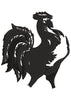 Rooster Embroidery Design