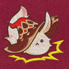 Wizard Hat Lightning Embroidery Design