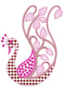 Peacock Art Sequins Embroidery Design