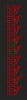 Vertical Paisley Side Border Black & Red Embroidery Design