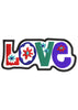 Love Embroidery Design