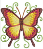 Butterfly Embroidery Design