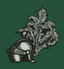 Plumed Knight Helmet Embroidery Design