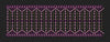 Floral Endless Border Purple Lines Embroidery Design