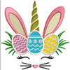 Rabbit Embroidery Design