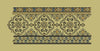Geometric Floral Tapestry Embroidery Design