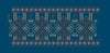 Scroll Medallion Lattice Panel Embroidery Design