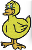 Duck Baby Embroidery Design