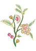 Flower Branch Embroidery Design