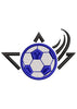 Football Star Embroidery Design