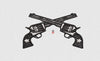 Guns Embroidery Design
