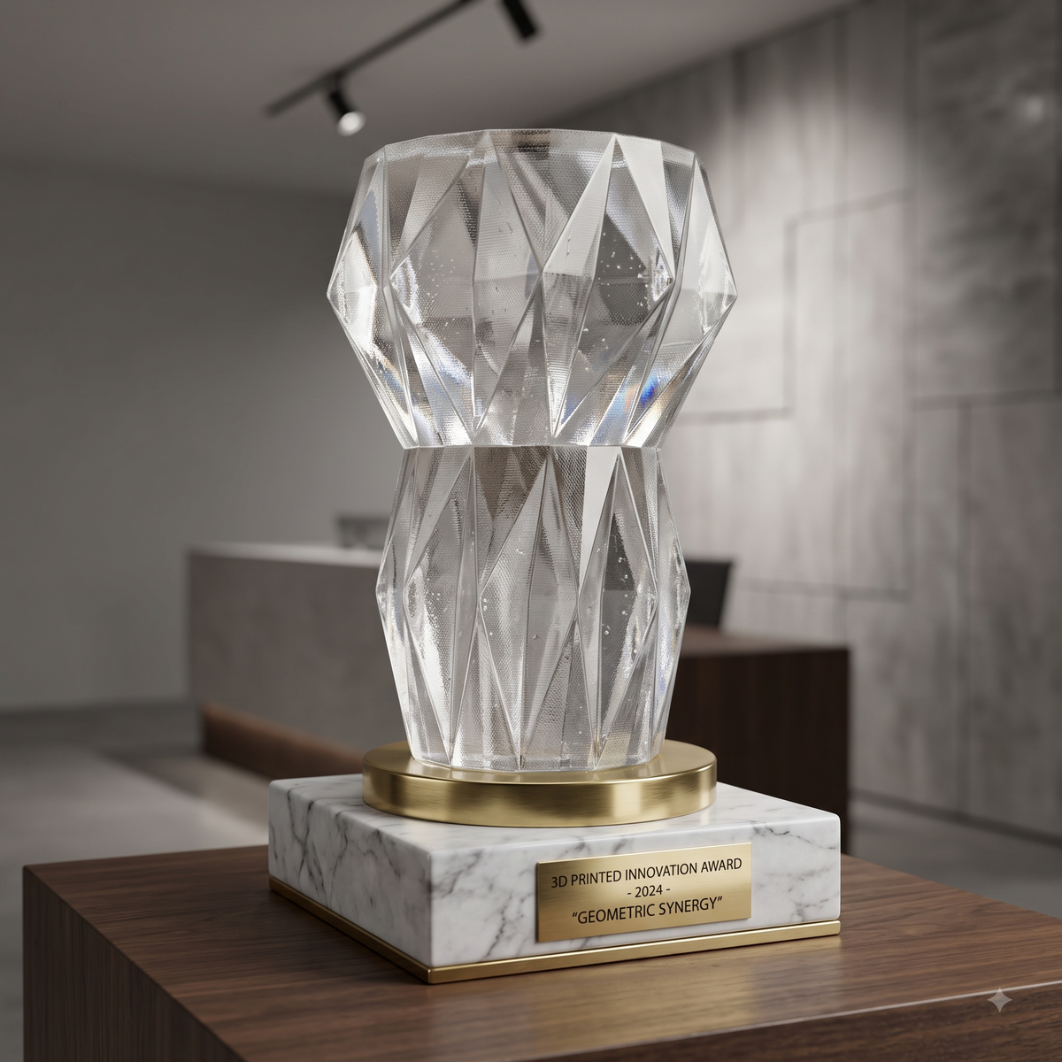 Decorative Glass Print STL File