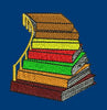 Literary Ascent Embroidery Design