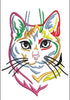 Cat Embroidery Design