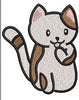 Cat Embroidery Design