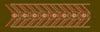 Diagonal Striped Floral Band Border Embroidery Design