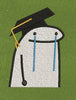 Crying Graduation Embroidery Design