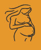 Motherhood Lines Art Embroidery Design