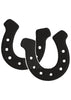 Horse Pair Shoe Embroidery Design