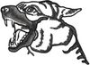 Dog Embroidery Design