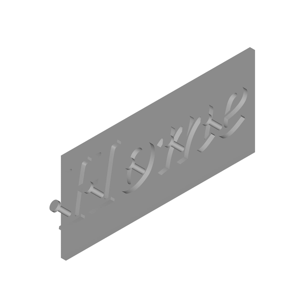 Key Holder Print STL File