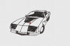 Car Embroidery Design