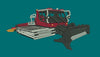 Tracked Blade Embroidery Design