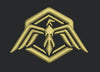 Stylized Bird Embroidery Design