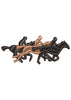 Running Horses Embroidery Design