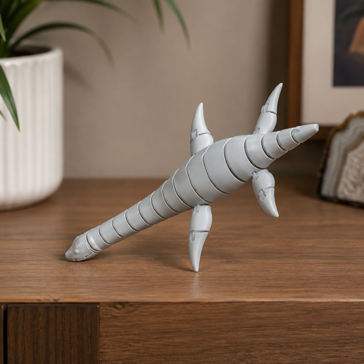 Plesiosaur Model Print STL File
