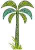 Coconut Plant Embroidery Design