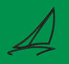 Abstract Geometric Sail Silhouette Embroidery Design