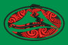 Oval Tribal Pattern Medallion Embroidery Design